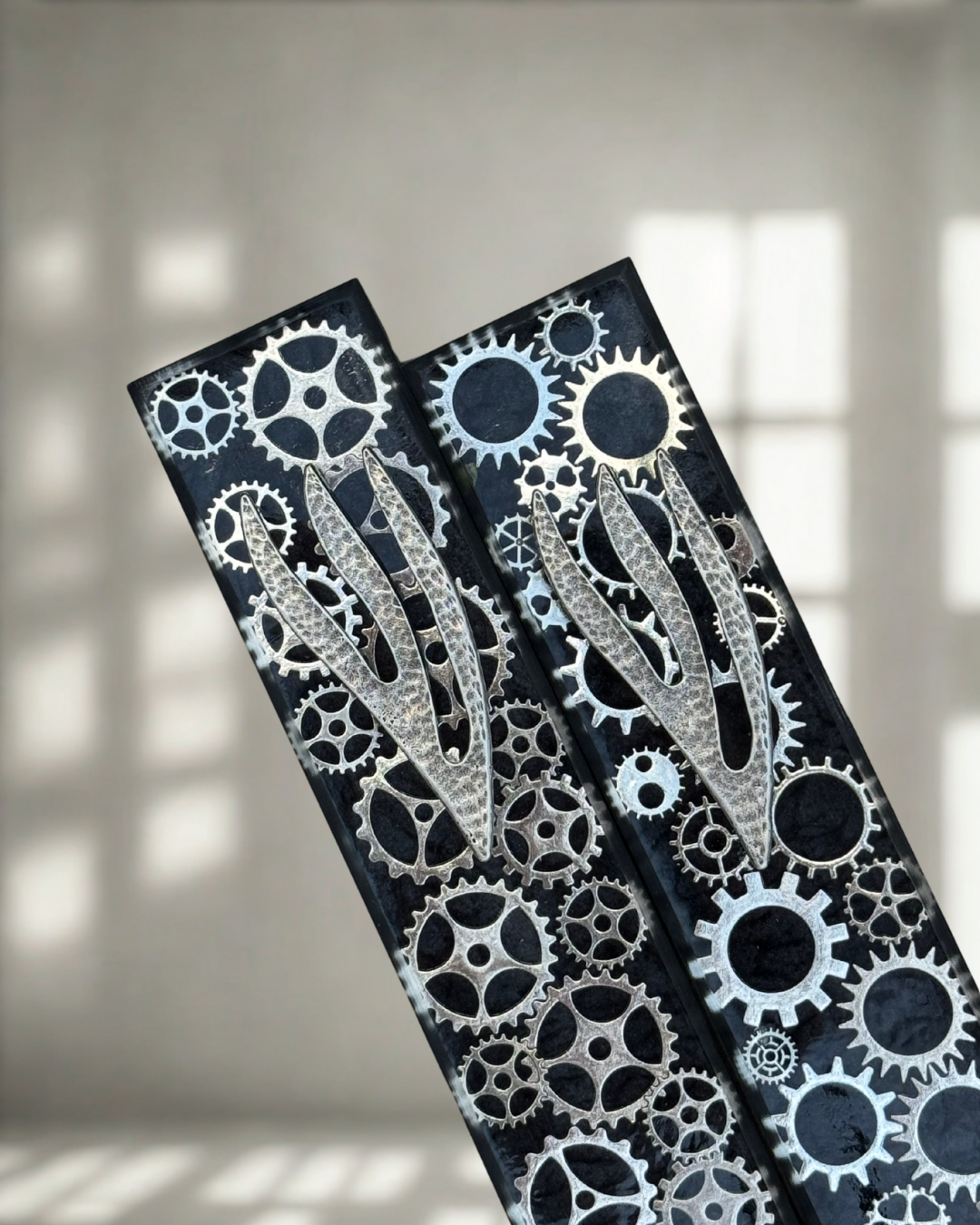 Cogwheel Mezuzah